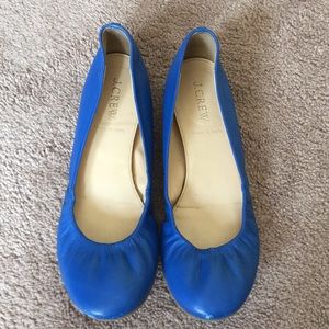 J. Crew leather flats